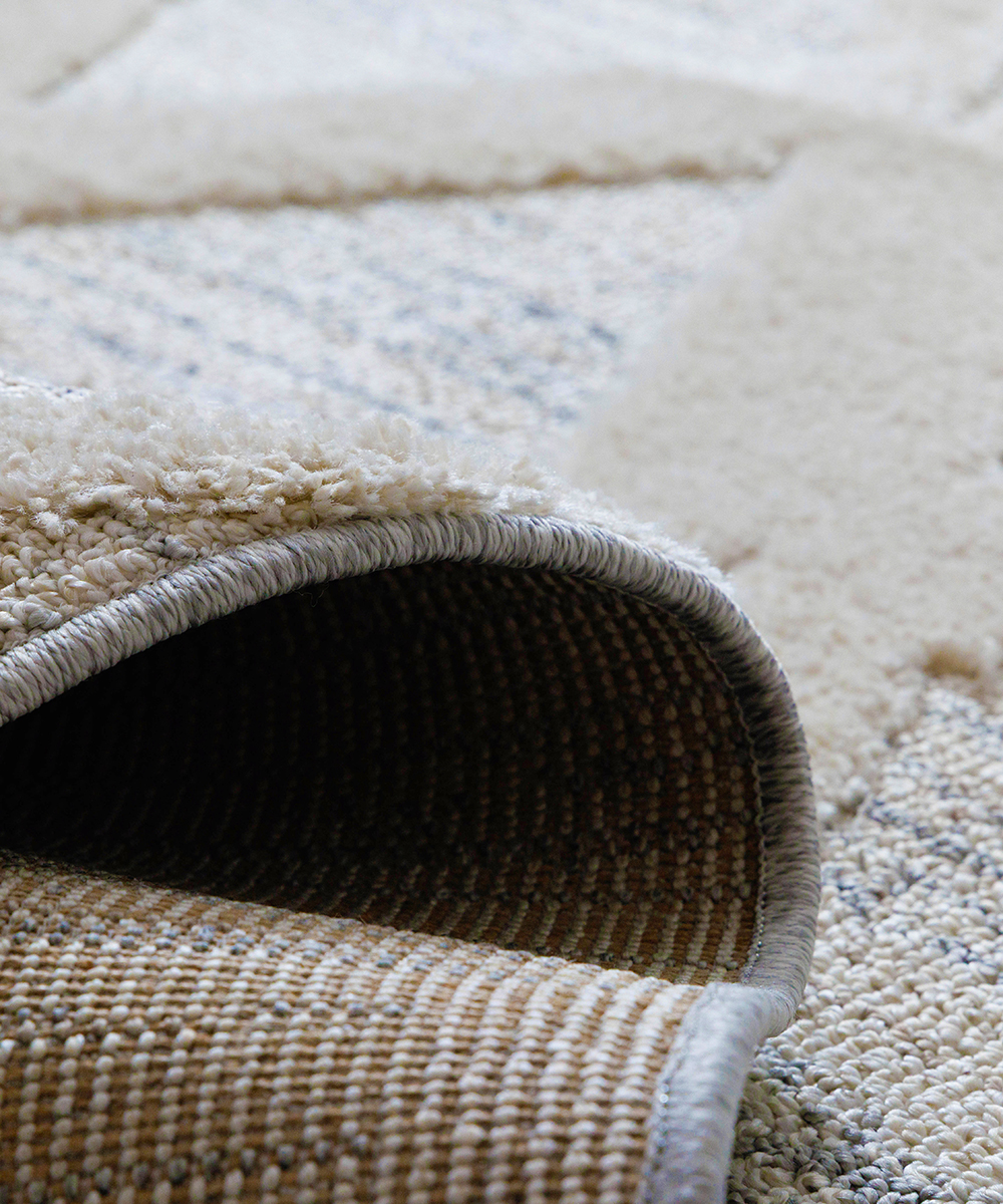 Scandinavisch vloerkleed - Fjord Dvale grijs/crème Scandinavisch vloerkleed - Fjord Dvale grijs/crème