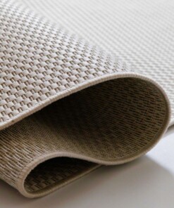 Balkonkleed - Aurora wit - close up