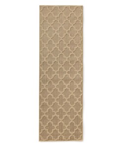 Balkonkleed - Trellis Retreat beige - overzicht