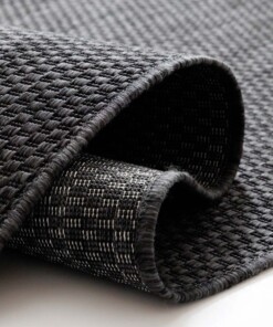 Balkonkleed - Aurora antraciet - close up, thumbnail