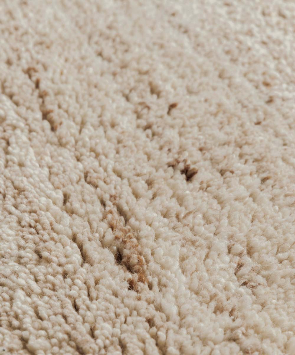 Berber vloerkleed - Nomad beige - close up Berber vloerkleed - Nomad beige - close up