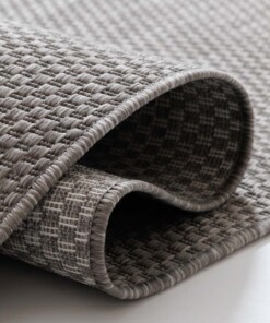 Balkonkleed - Aurora grijs - close up, thumbnail