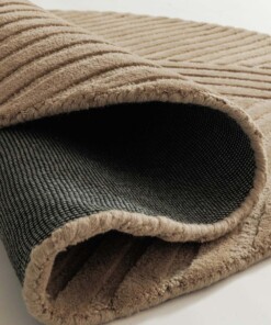 Design vloerkleed rond - Balans Field beige - close up, thumbnail Design vloerkleed rond - Balans Field beige - close up, thumbnail