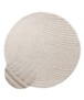 Design vloerkleed rond - Balans Field ivoor - overzicht, thumbnail