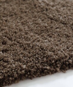 Hoogpolige loper - Cozy Shaggy bruin - close up, thumbnail Hoogpolige loper - Cozy Shaggy bruin - close up, thumbnail