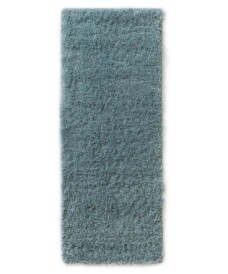 Hoogpolige loper - Cozy Shaggy lichtblauw - overzicht, thumbnail