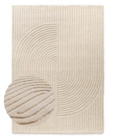 Japandi vloerkleed - Balans ivoor - overzicht, thumbnail