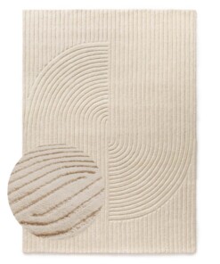 Japandi vloerkleed - Balans ivoor - overzicht