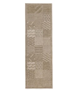 Jute balkonkleed - Alvra Tile beige - overzicht