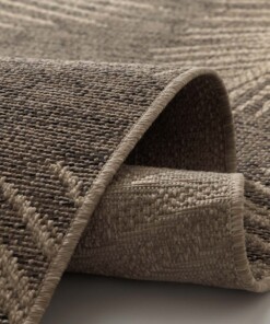 Jute balkonkleed - Cana Palma beige - close up