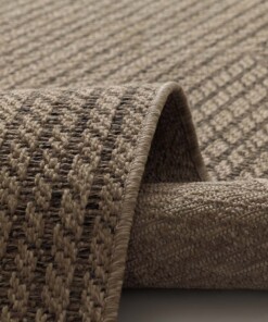 Jute balkonkleed - Cana Riva beige - close up