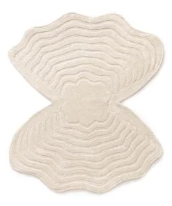 Organisch design vloerkleed - Balans Oyster ivoor - overzicht