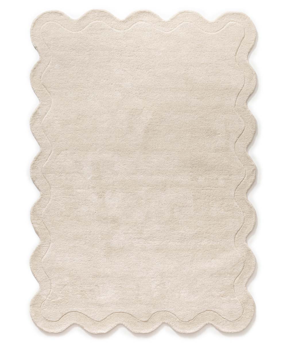 Organisch design vloerkleed - Balans Swirl ivoor - overzicht Organisch design vloerkleed - Balans Swirl ivoor - overzicht