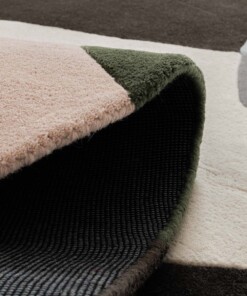 Organisch wollen vloerkleed - Dune paars - close up, thumbnail Organisch wollen vloerkleed - Dune paars - close up, thumbnail