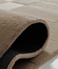 Retro vloerkleed - Summit Check beige - close up, thumbnail Retro vloerkleed - Summit Check beige - close up, thumbnail