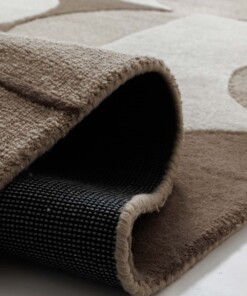 Retro vloerkleed - Summit Circles beige - close up, thumbnail Retro vloerkleed - Summit Circles beige - close up, thumbnail