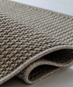 Vierkant jute buitenkleed - Sunny beige - close up, thumbnail Vierkant jute buitenkleed - Sunny beige - close up, thumbnail