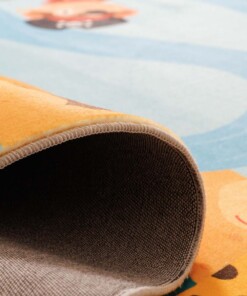 Wasbaar kindervloerkleed - Snugway Piraten multi - close up, thumbnail