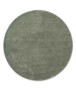 Wasbaar vloerkleed rond - Softwash saliegroen - overzicht, thumbnail