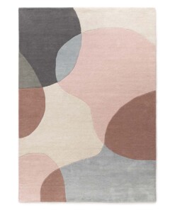 Rond wollen vloerkleed - Dune abrikoos - overzicht