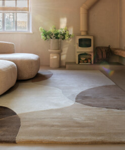 Wollen vloerkleed - Dune beige - sfeer