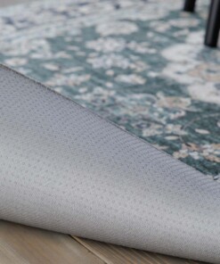 Buitenkleed ovaal Vintage - Valenca Nova donkergroen - close up, thumbnail