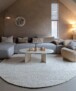 Rond wollen vloerkleed - Silvull beige - sfeer, thumbnail