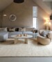 Wollen vloerkleed - Tvist licht beige - sfeer, thumbnail