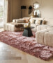 Velvet vloerkleed - Auréa roze - sfeer, thumbnail
