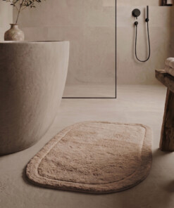 Badmat organisch - Lunja beige - sfeer