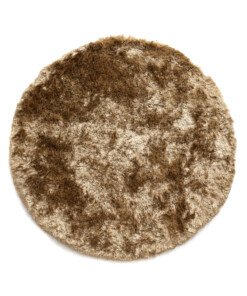 Velvet rond vloerkleed - Auréa beige - overzicht