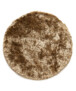 Velvet rond vloerkleed - Auréa beige - overzicht, thumbnail