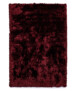 Velvet vloerkleed - Auréa bordeauxrood - overzicht, thumbnail