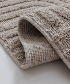 Scandinavisch vloerkleed - Arc Bend beige
