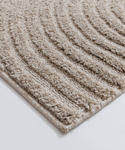 Scandinavisch vloerkleed - Arc Curve beige - close up, thumbnail Scandinavisch vloerkleed - Arc Curve beige - close up, thumbnail
