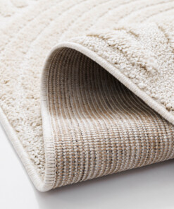 Scandinavisch vloerkleed - Arc Curve crème - close up, thumbnail Scandinavisch vloerkleed - Arc Curve crème - close up, thumbnail