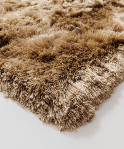 Velvet vloerkleed - Auréa beige - close up, thumbnail