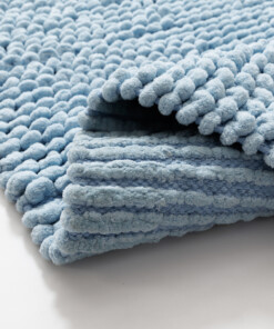 Badmat - Sensa blauw - close up, thumbnail Badmat - Sensa blauw - close up, thumbnail