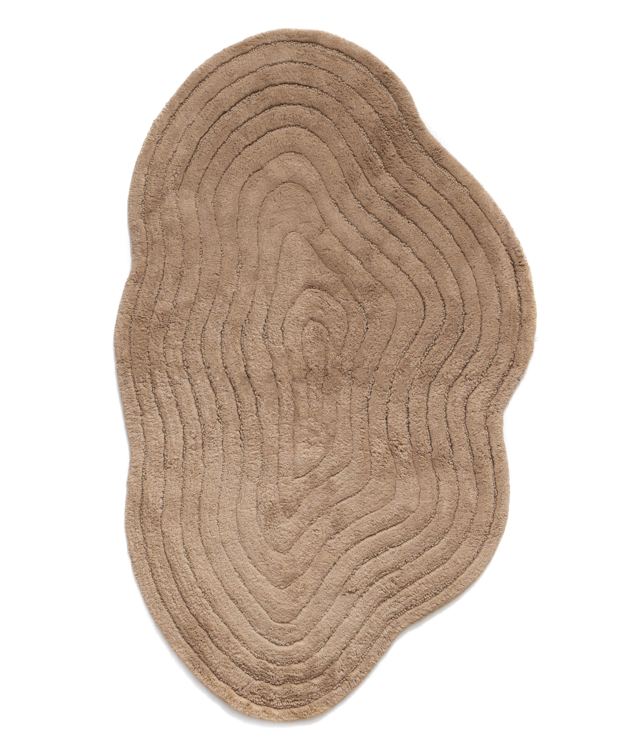 Badmat organisch - Stille beige - overzicht Badmat organisch - Stille beige - overzicht