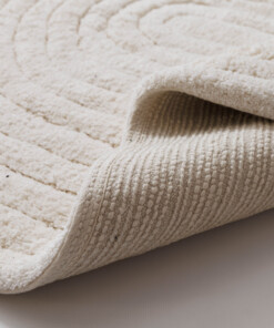 Badmat ovaal - Stille ivoor - close up, thumbnail Badmat ovaal - Stille ivoor - close up, thumbnail