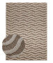 Buitenkleed - Dunor Ripple bruin/beige - overzicht, thumbnail
