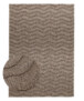 Buitenkleed - Dunor Ripple bruin - overzicht, thumbnail
