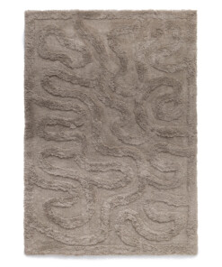 Design vloerkleed - Tjørne Bris taupe - overzicht