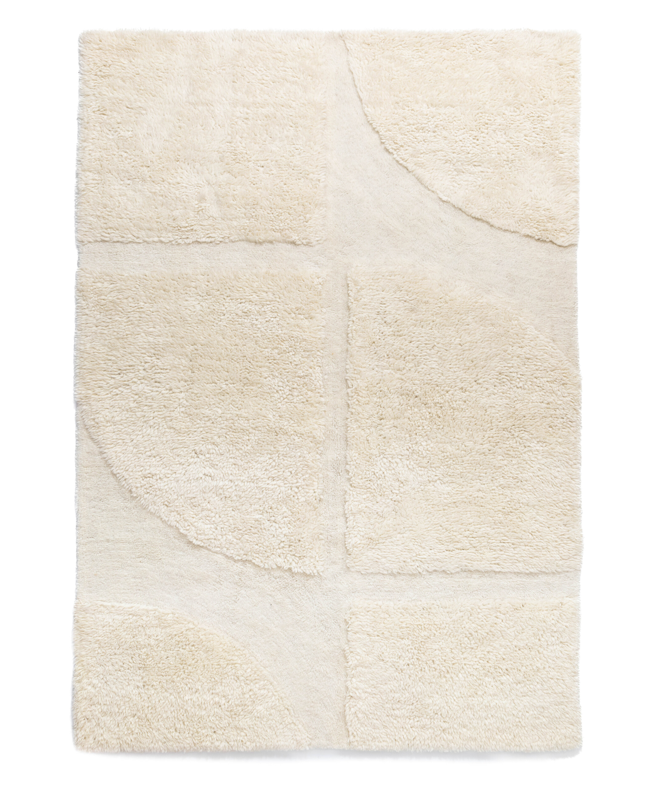 Design vloerkleed - Tjørne Elv ivoor - overzicht Design vloerkleed - Tjørne Elv ivoor - overzicht
