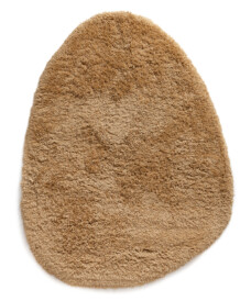 Organisch vloerkleed Shaggy - Sveve Pebble beige - overzicht, thumbnail