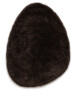 Organisch vloerkleed Shaggy - Sveve Pebble bruin - overzicht, thumbnail
