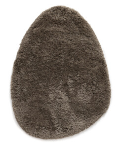 Organisch vloerkleed Shaggy - Sveve Pebble taupe - overzicht