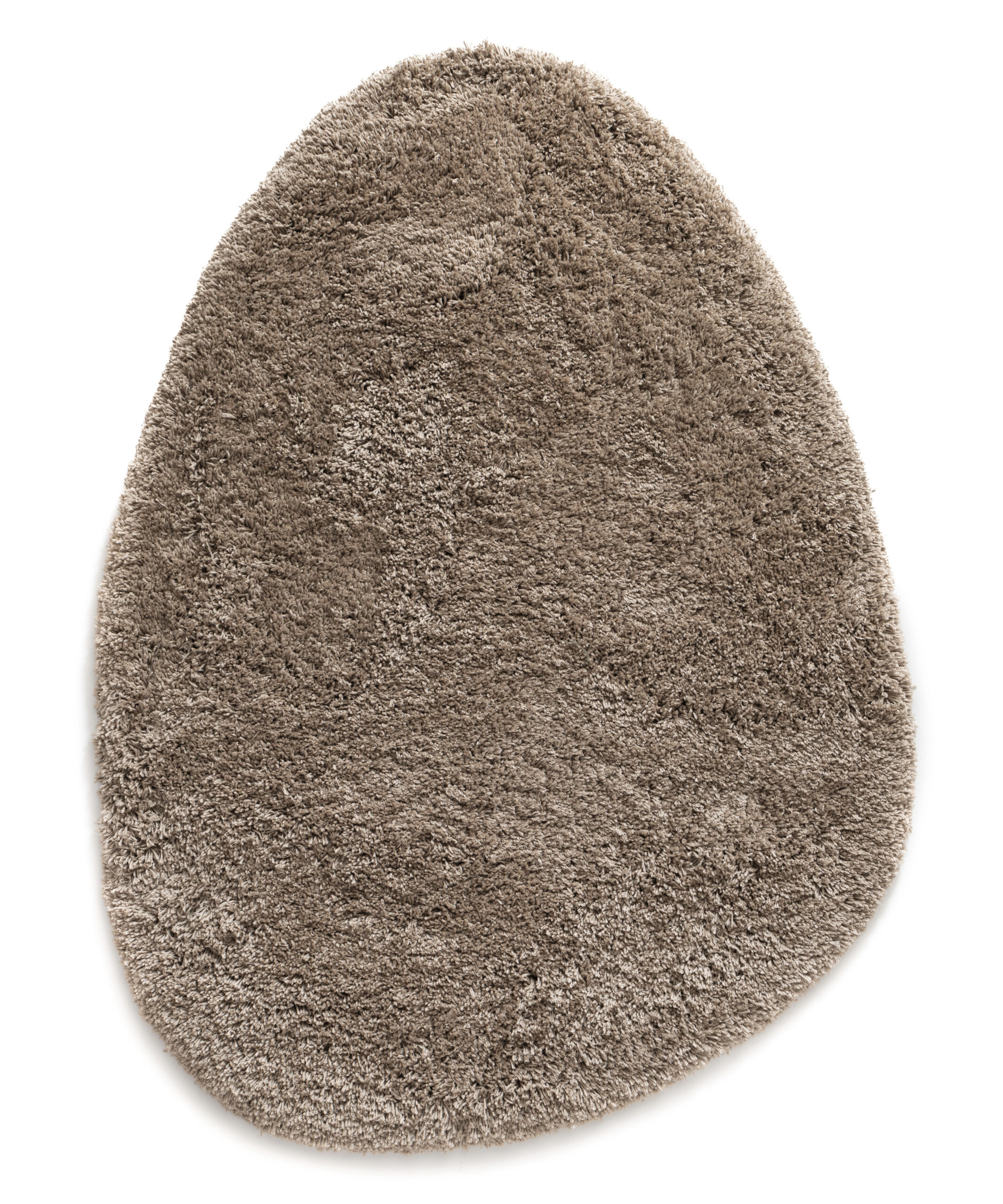Organisch vloerkleed shaggy - Sveve Pebble zandkleur - overzicht Organisch vloerkleed shaggy - Sveve Pebble zandkleur - overzicht