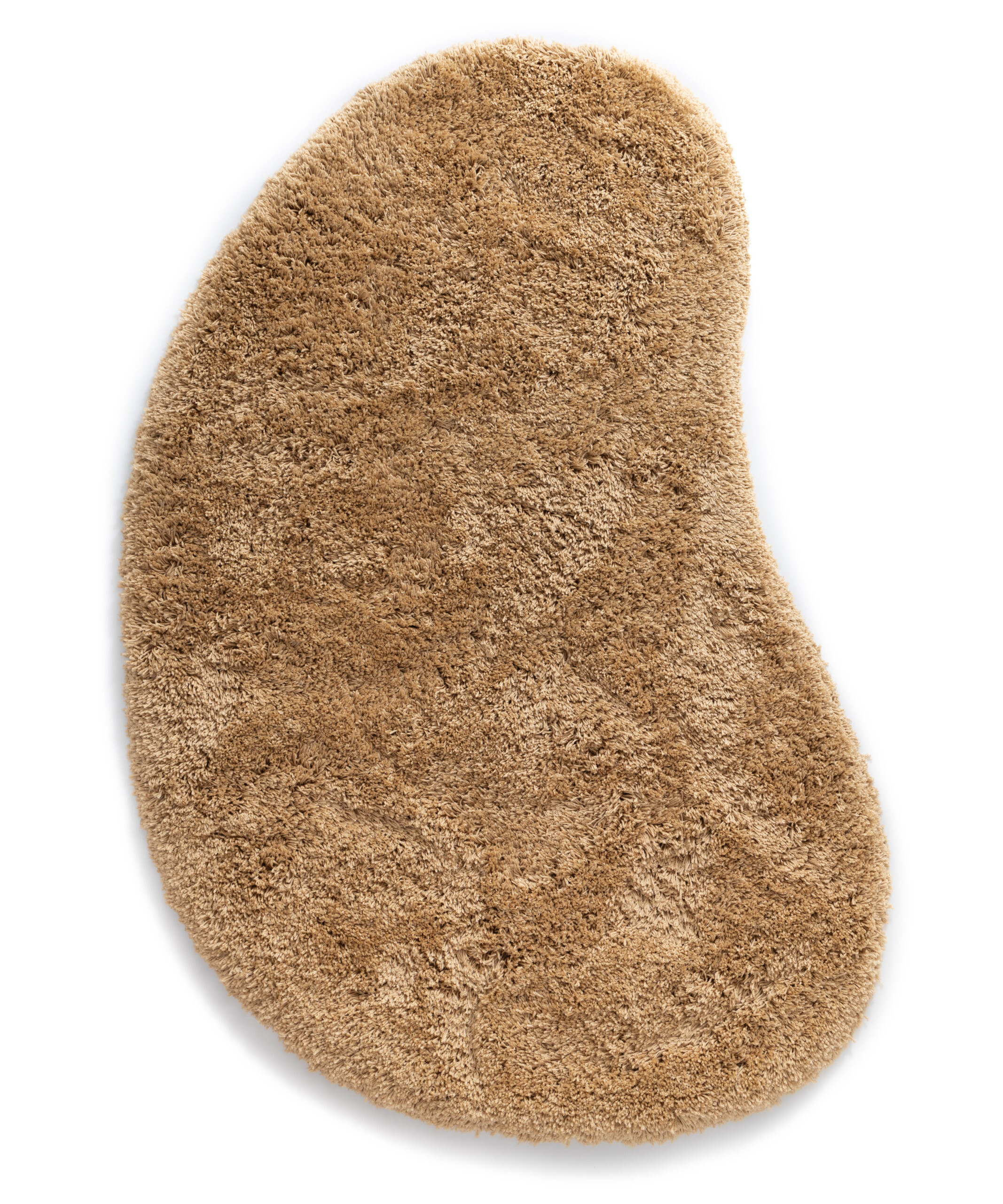 Organisch vloerkleed Shaggy - Sveve beige - overzicht Organisch vloerkleed Shaggy - Sveve beige - overzicht