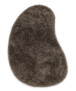 Organisch vloerkleed Shaggy - Sveve taupe - overzicht, thumbnail